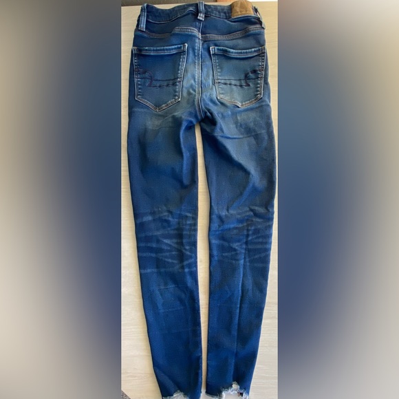 American Eagle Outfitters Super Hi-Rise Jeggings Size 00 Regular - Picture 2 of 8